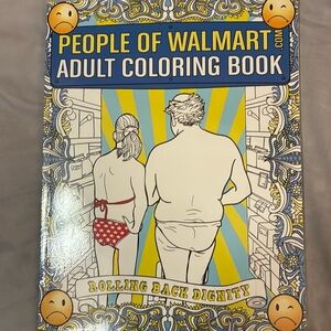 People of Walmart Adult Coloring Book